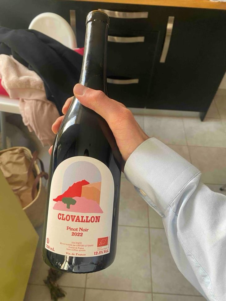 Pinot Noir (new label) - Domaine de Clovallon - Alix Roque -2021