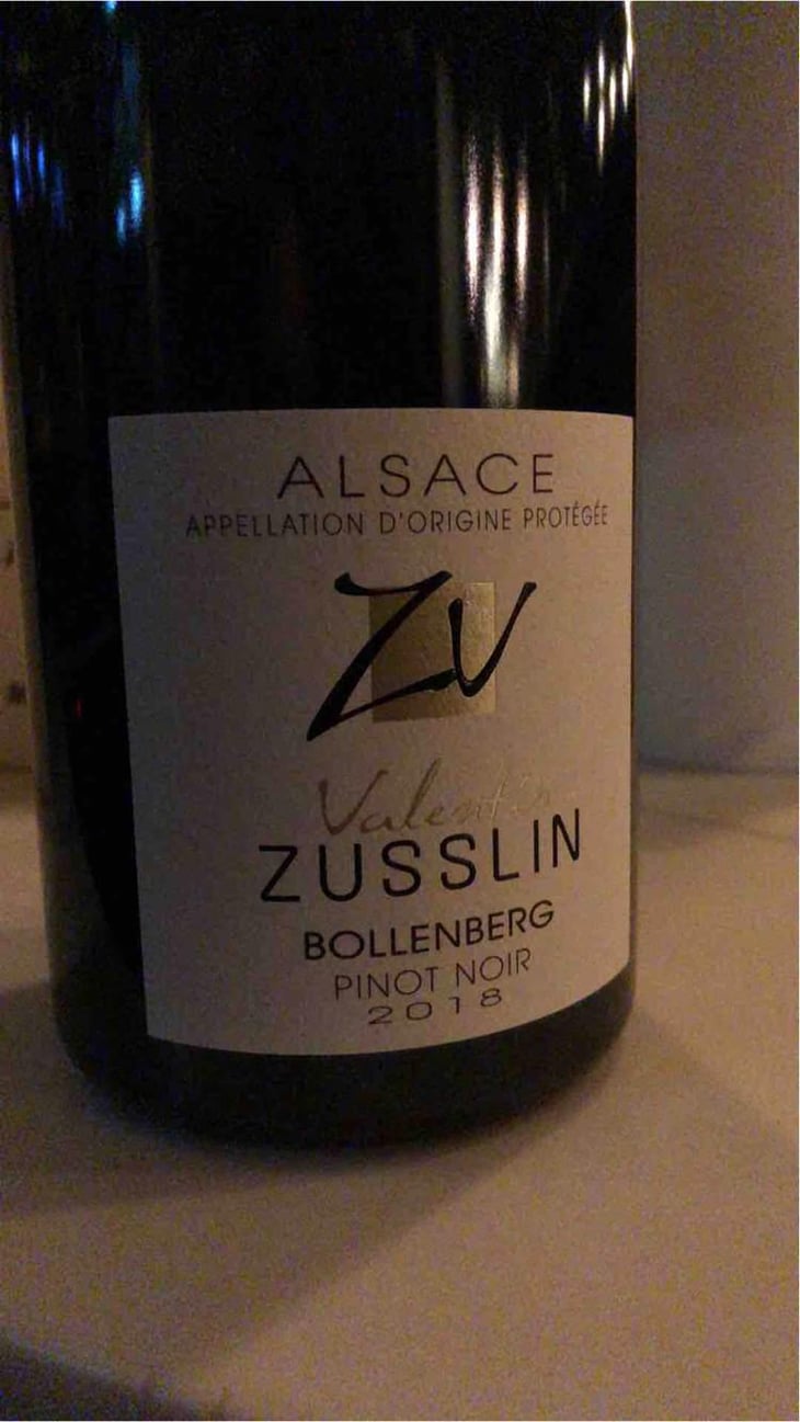 Pinot Noir Ophrys - Domaine Valentin Zusslin - Jean-Paul & Marie Zusslin 
