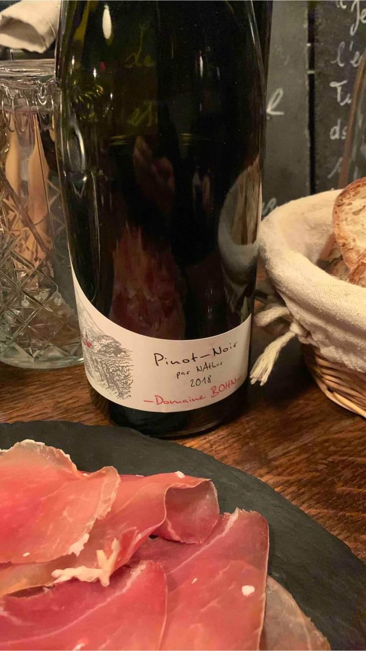 Pinot Noir Par Nathur - Domaine Bohn - Bernard & Arthur Bohn 