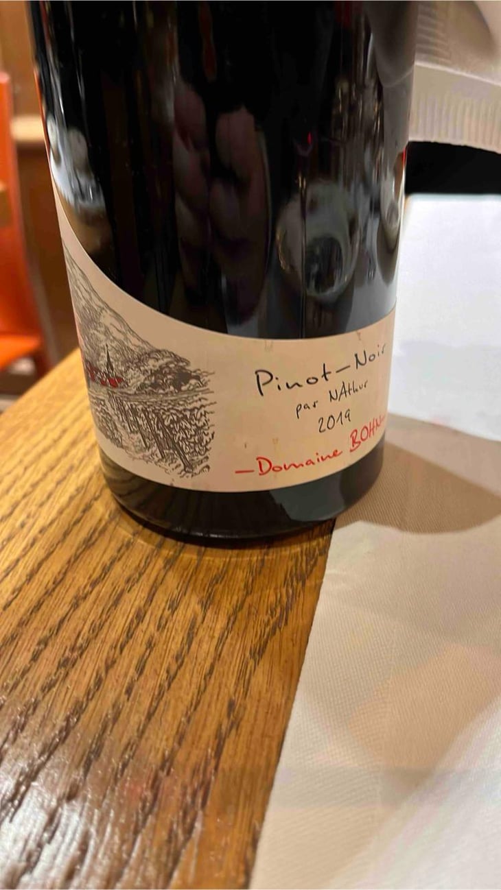 Pinot Noir Par Nathur - Domaine Bohn - Bernard & Arthur Bohn 