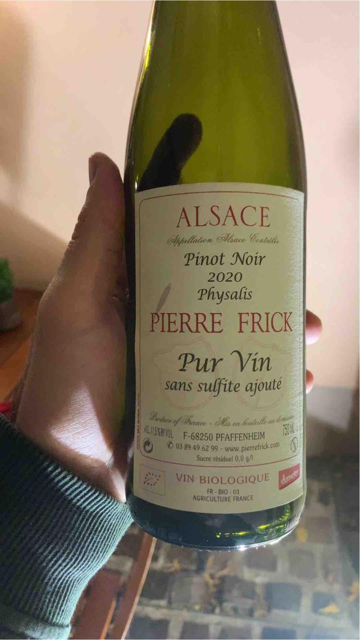 Physalis Pinot Noir - Domaine Pierre Frick - Jean-Pierre, Chantal et Thomas Frick 