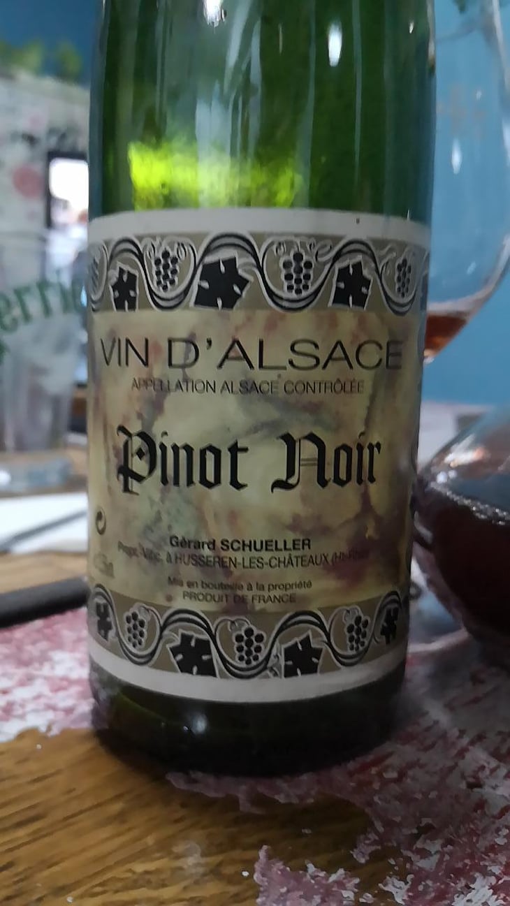Pinot Noir - Gérard Schueller & Fils - Bruno Schueller 