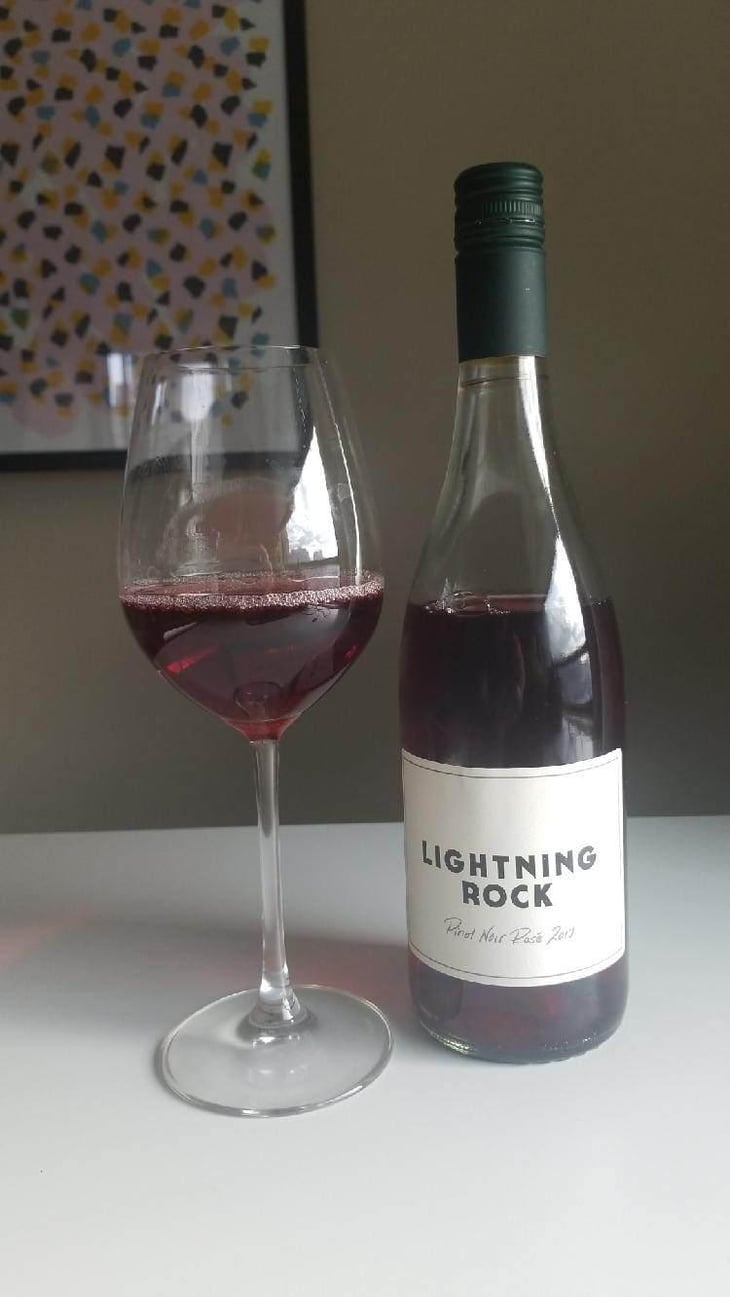 Pinot Noir Rosé - Lightning Rock Winery - Tyler Knight ,Ron & Jordan Kubek 