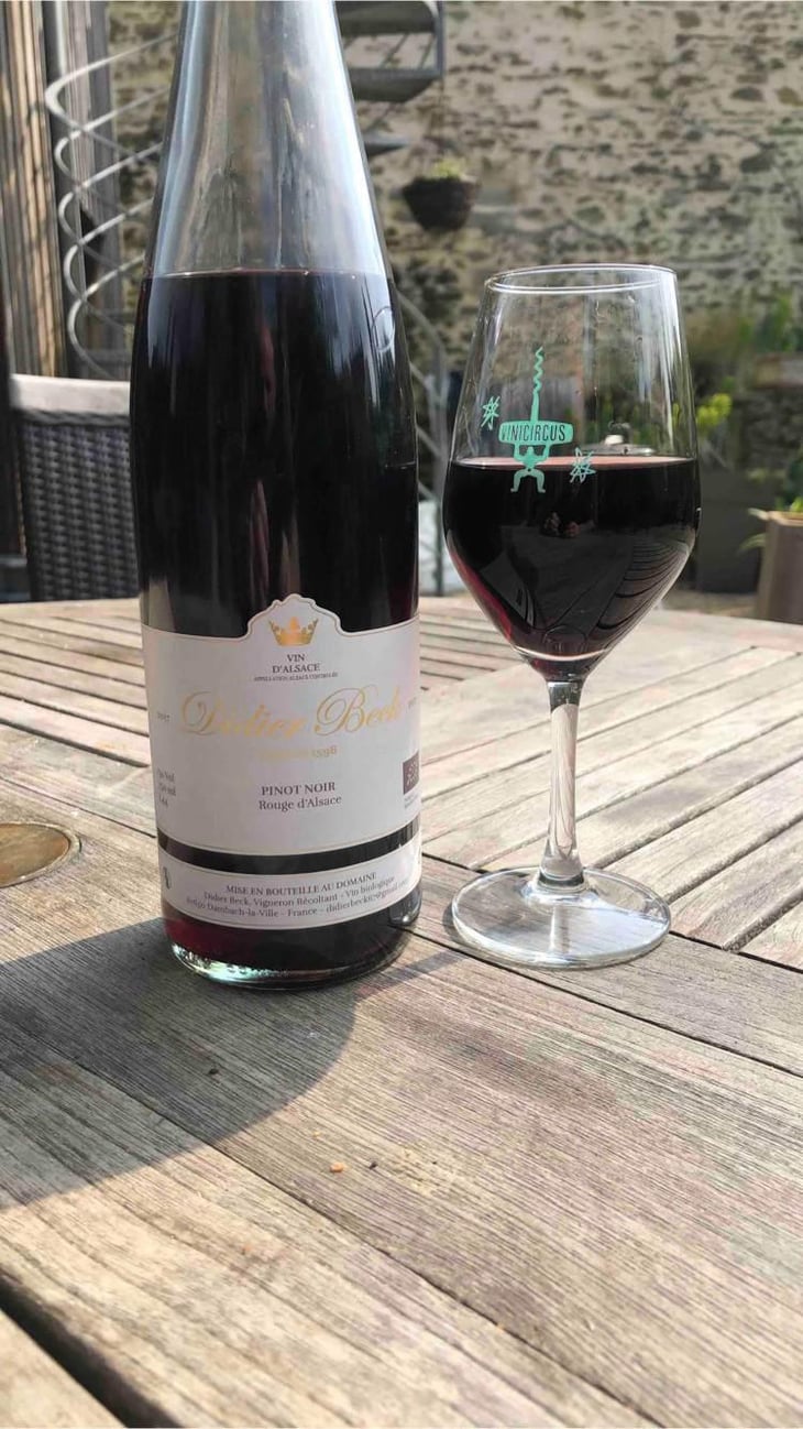 Pinot Noir Rouge d'Alsace - Didier Beck - Didier Beck 