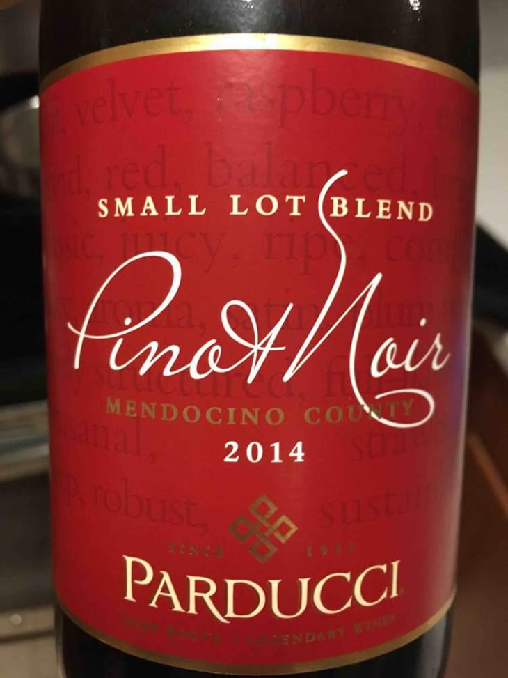 Pinot Noir Small Lot Blend - Parducci Wine Cellars - Bob Swaim 