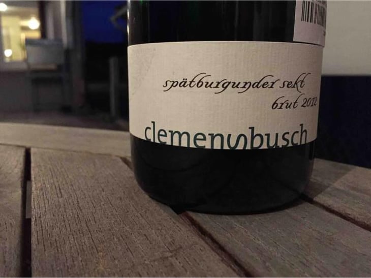 Spätburgunder Sekt - Weingut Clemens Busch - Clemens & Rita Busch 