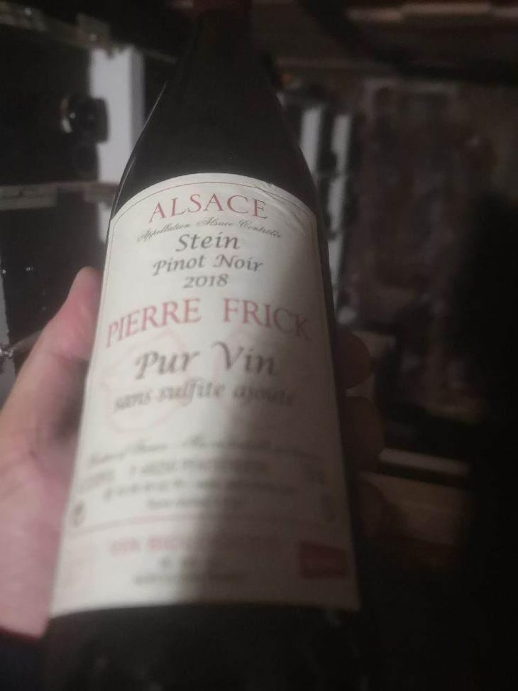 Pinot Noir Stein - Domaine Pierre Frick - Jean-Pierre, Chantal et Thomas Frick 