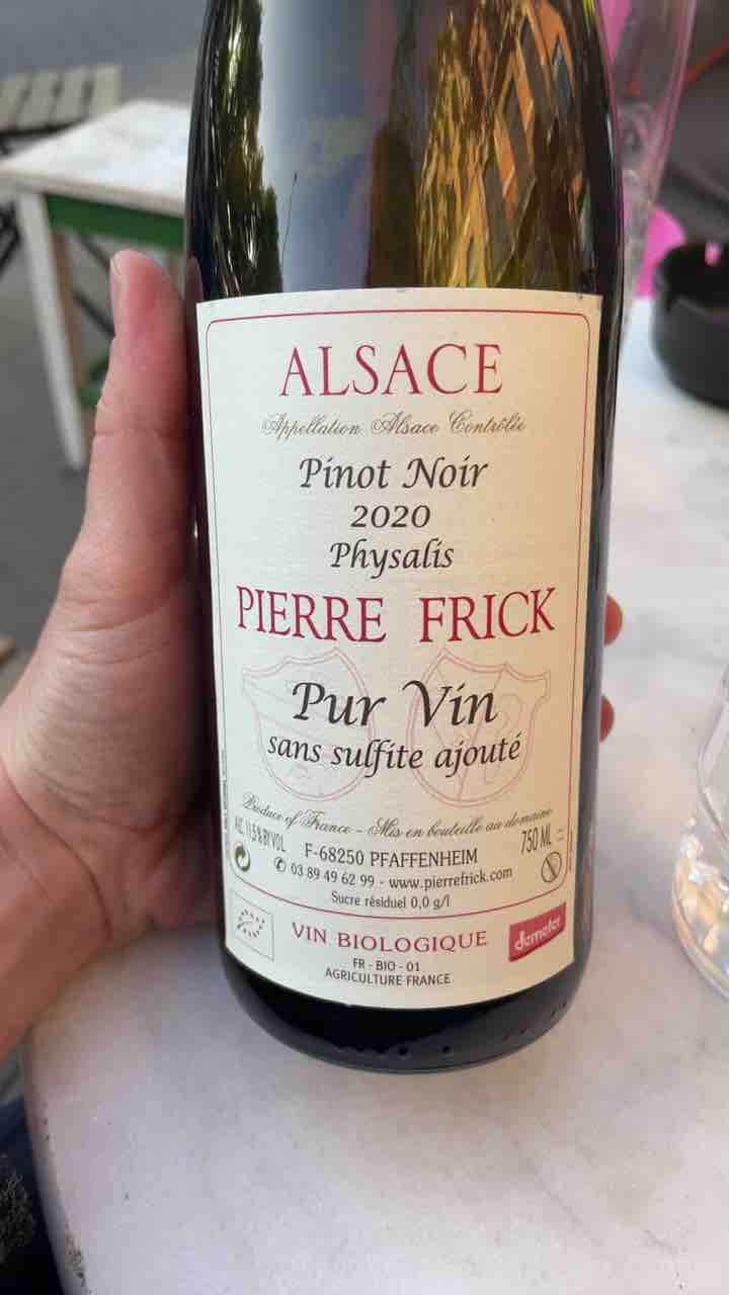 Pinot Noir Stein - Domaine Pierre Frick - Jean-Pierre, Chantal et Thomas Frick 