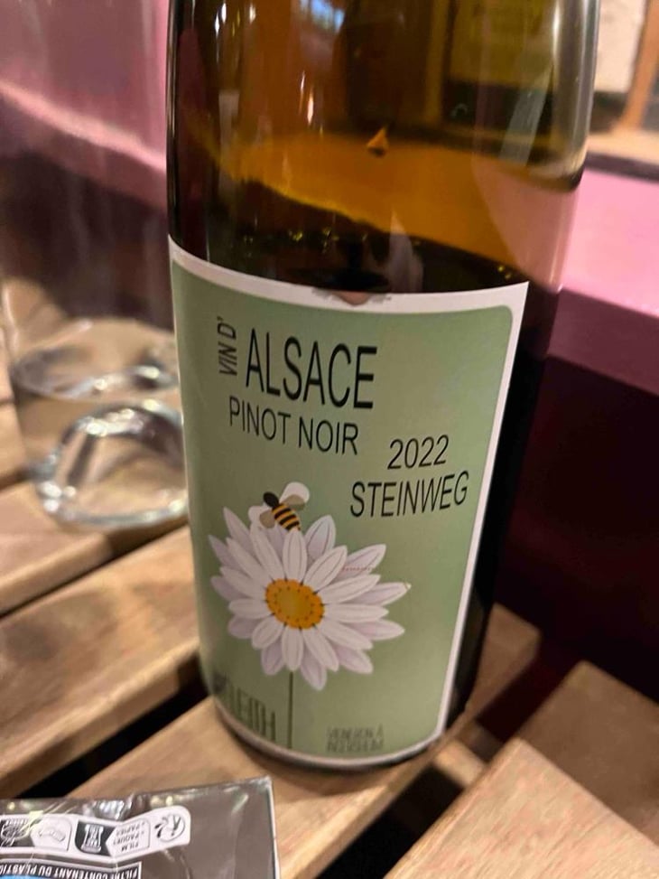 Pinot Noir Steinweg - Vincent Fleith - Brigitte et Vincent Fleith 