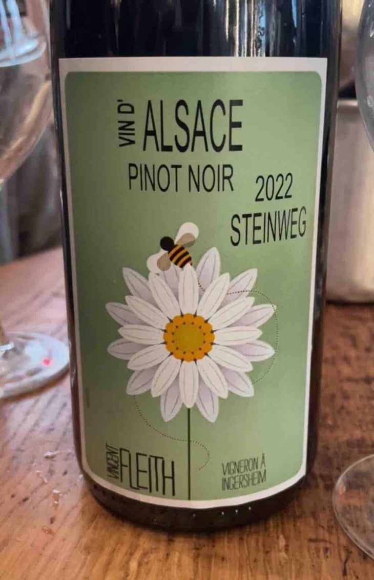 Pinot Noir Steinweg - Vincent Fleith - Brigitte et Vincent Fleith 