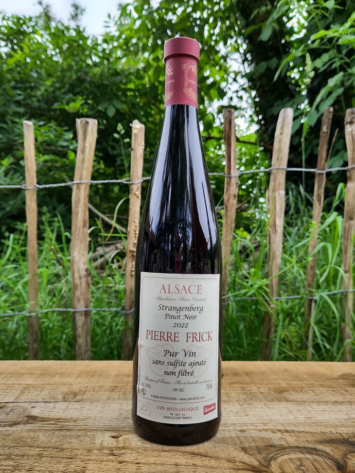 Strangenberg Pinot Noir - Domaine Pierre Frick - Jean-Pierre, Chantal et Thomas Frick -2022