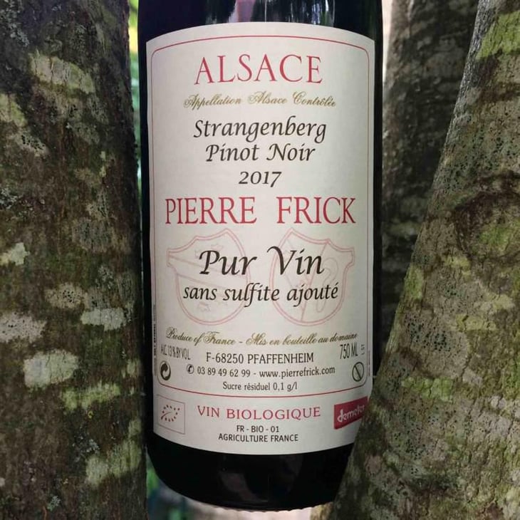 Strangenberg Pinot Noir - Domaine Pierre Frick - Jean-Pierre, Chantal et Thomas Frick -2022