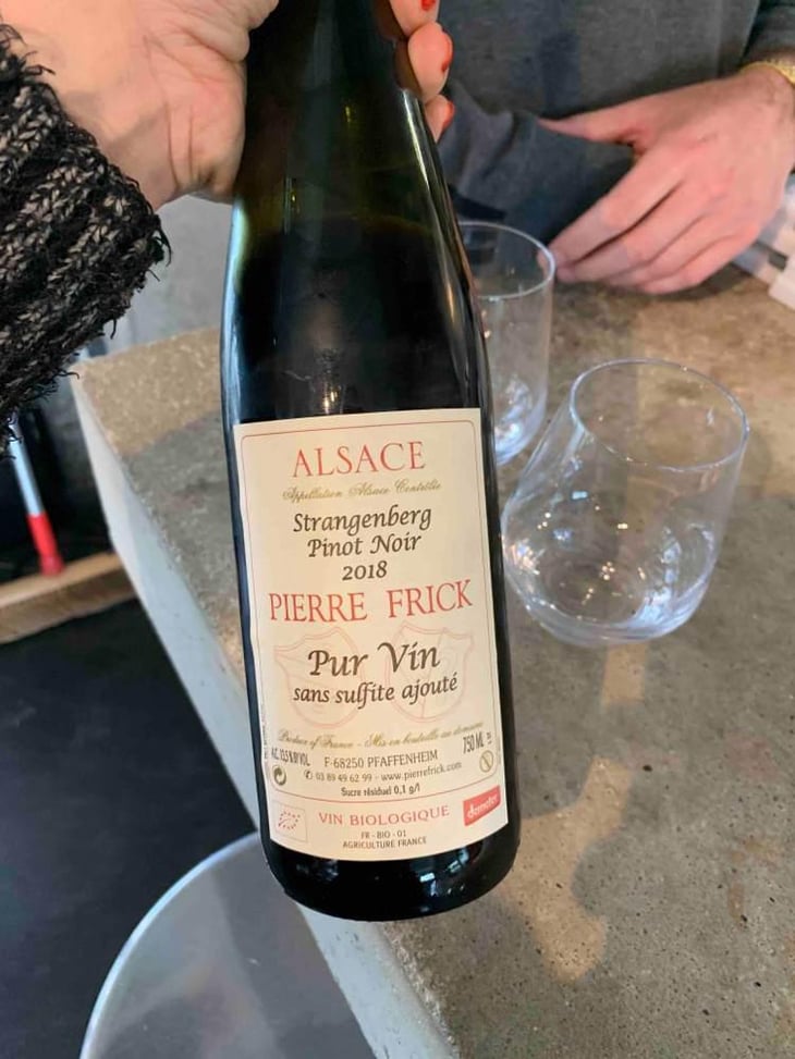 Strangenberg Pinot Noir - Domaine Pierre Frick - Jean-Pierre, Chantal et Thomas Frick -2022