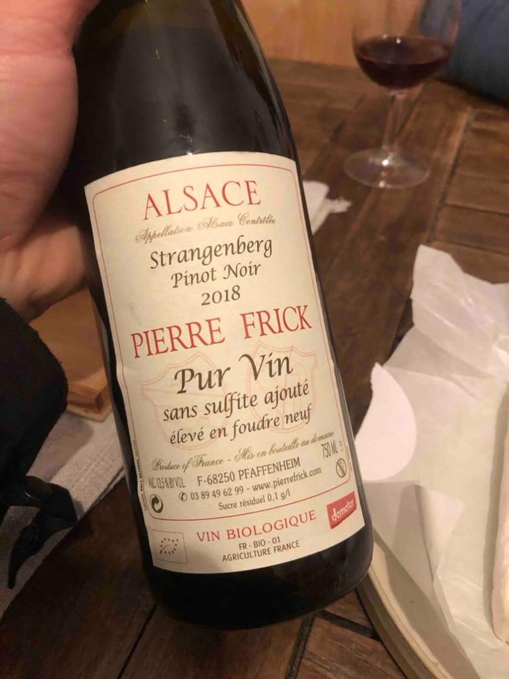 Strangenberg Pinot Noir - Domaine Pierre Frick - Jean-Pierre, Chantal et Thomas Frick -2022