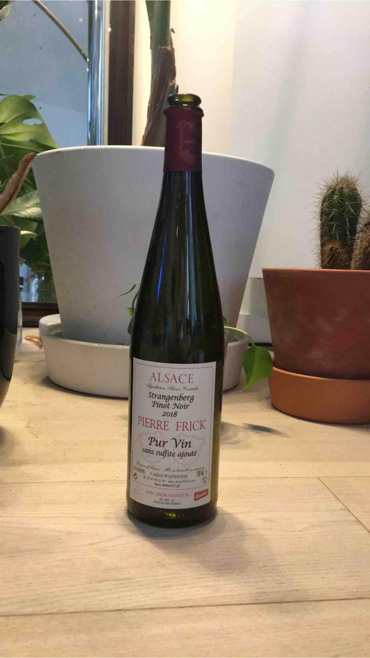 Strangenberg Pinot Noir - Domaine Pierre Frick - Jean-Pierre, Chantal et Thomas Frick -2022