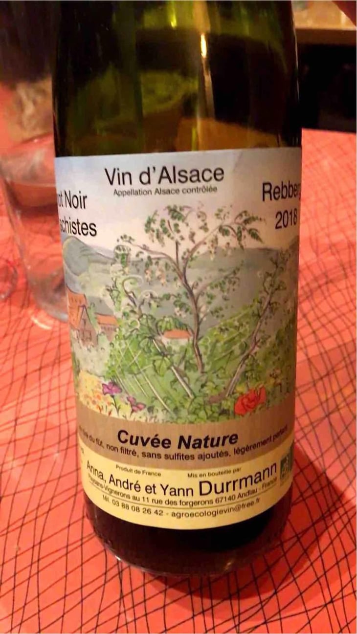 Pinot Noir Sur Schistes - Anna, André & Yann Durrmann - Anna, André & Yann Durrmann 