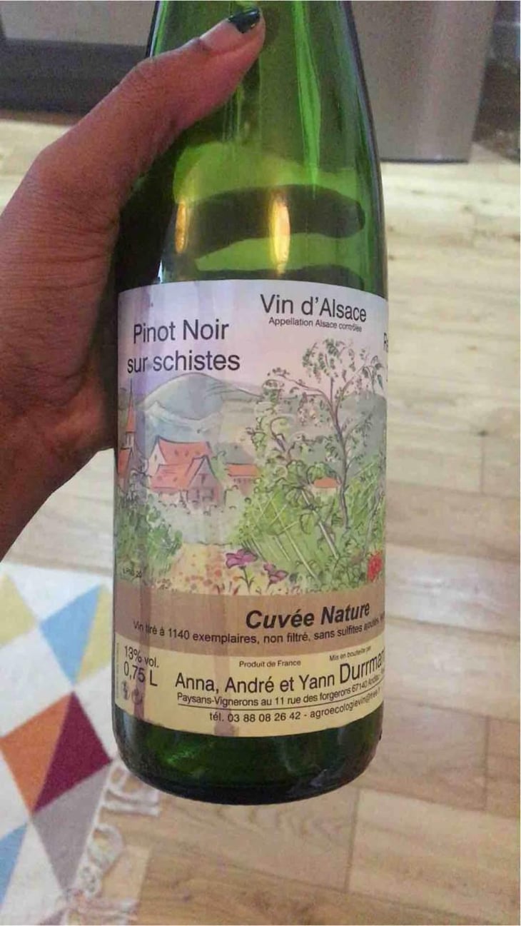 Pinot Noir Sur Schistes - Anna, André & Yann Durrmann - Anna, André & Yann Durrmann 
