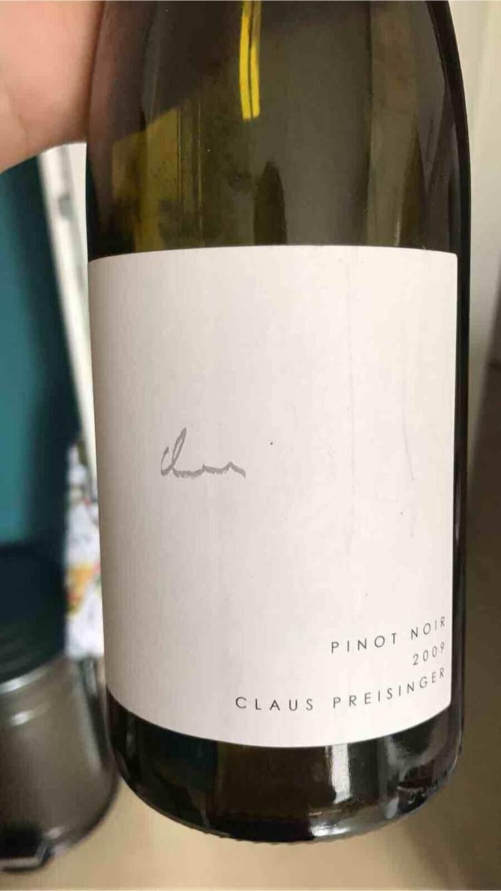 Pinot Noir - Weingut Claus Preisinger - Claus Preisinger 