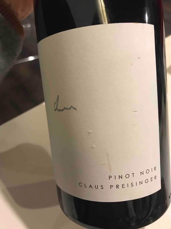 Pinot Noir - Weingut Claus Preisinger - Claus Preisinger 