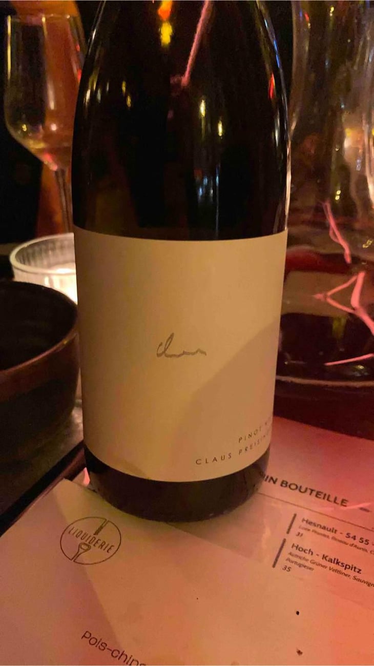 Pinot Noir - Weingut Claus Preisinger - Claus Preisinger 