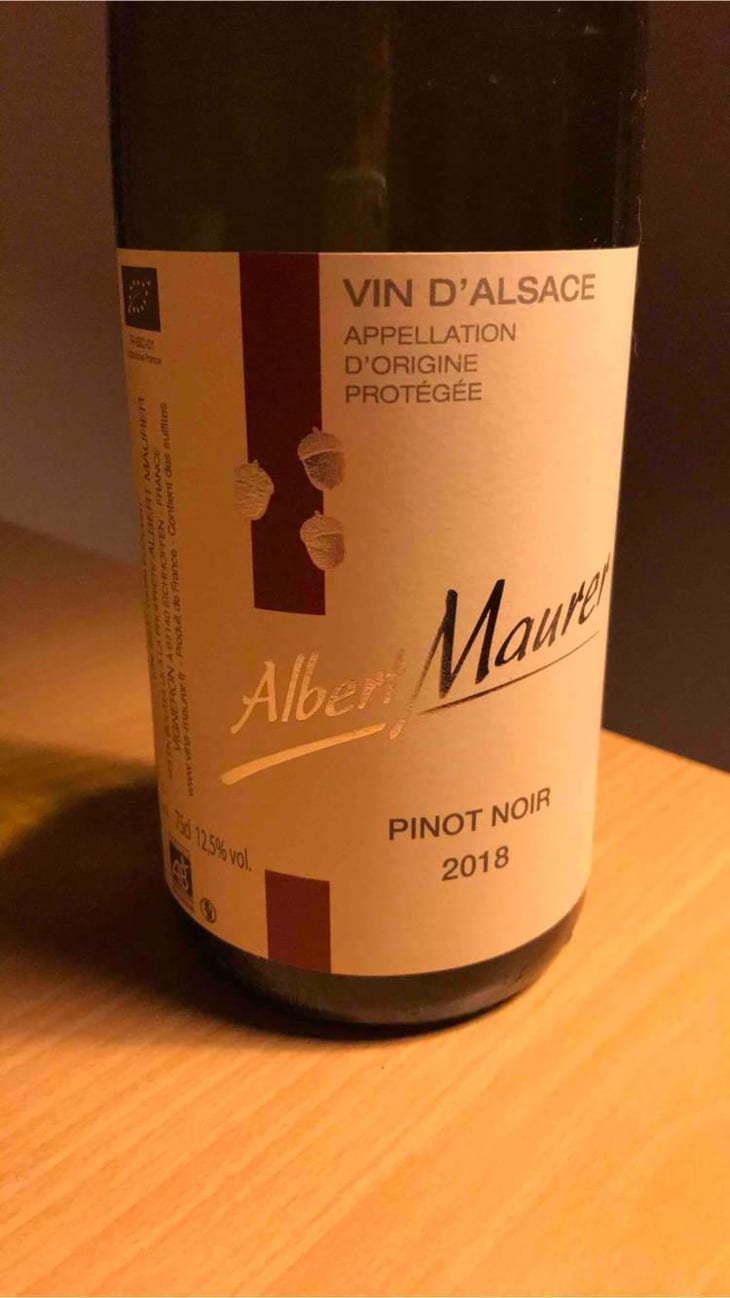 Pinot Noir - Albert Maurer - Philippe & Peggy Maurer 