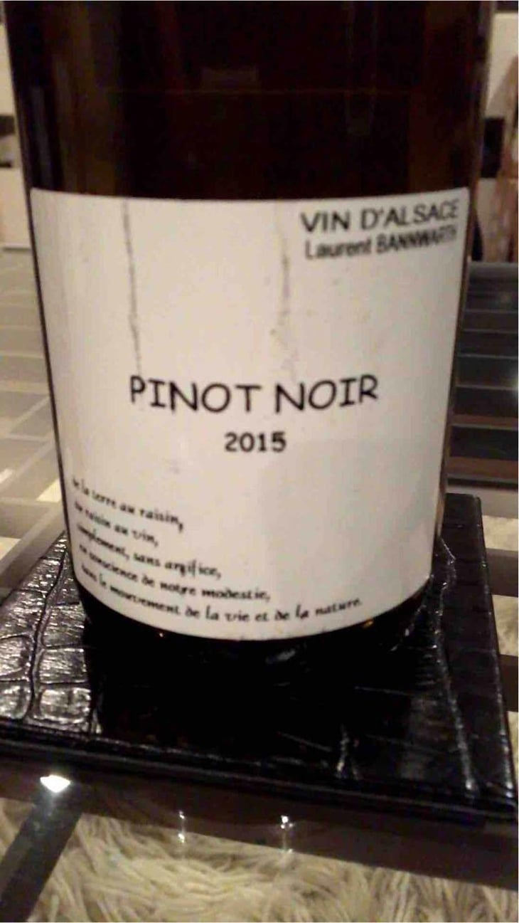 Pinot Noir - Laurent Bannwarth - Stéphane Bannwarth 
