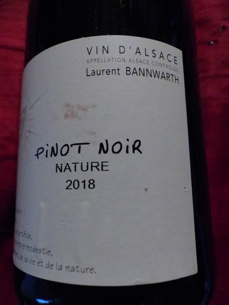 Pinot Noir - Laurent Bannwarth - Stéphane Bannwarth 
