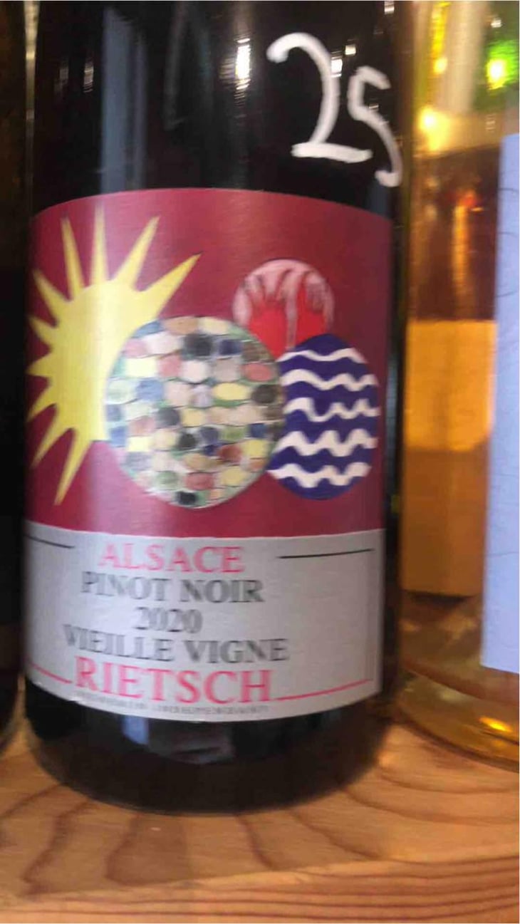Pinot Noir Vieille Vigne - Domaine Rietsch - Jean-Pierre & Sophie Rietsch 