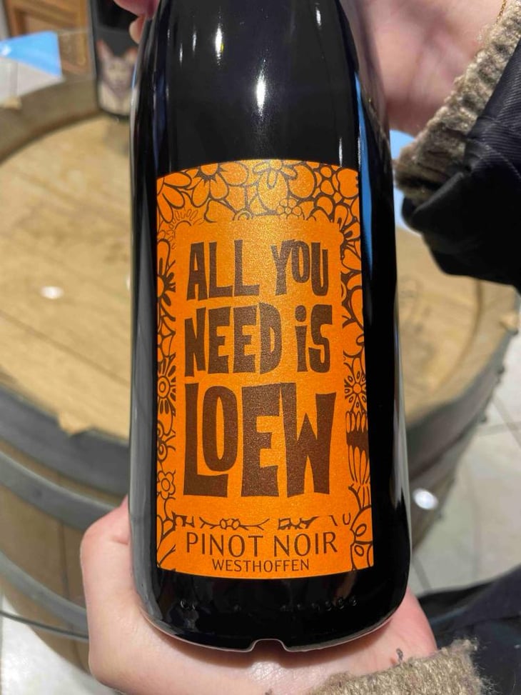 Pinot noir "Westhoffen" - Loew - Caroline & Etienne LOEW -2021