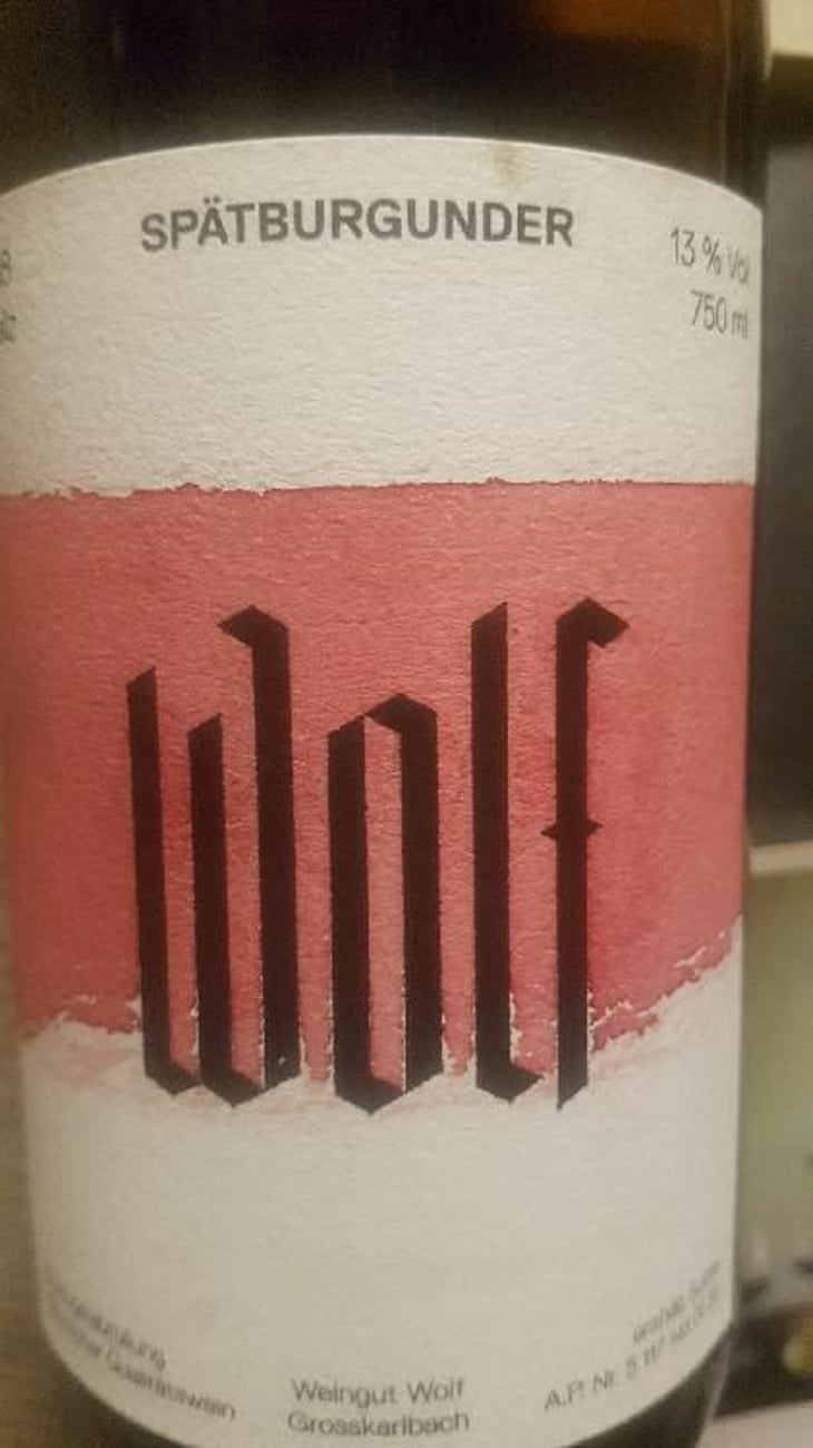 Spätburgunder - Weingut Wolf - Dennis Wolf 