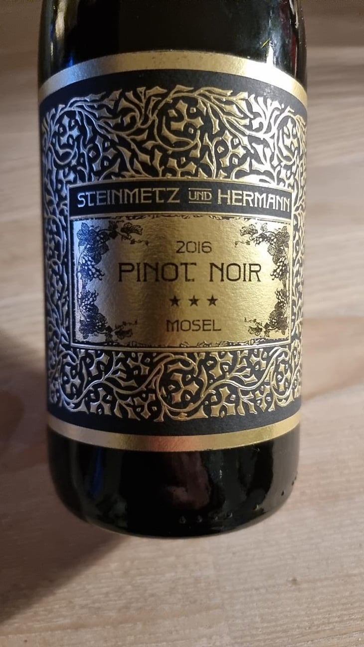 Pinot Noir - Steinmetz und Hermann - Günther Steinmetz -2016