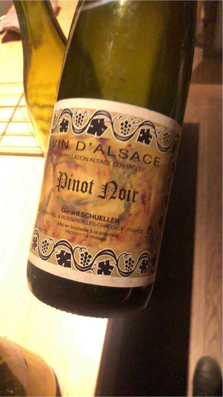 Pinot Noir - Gérard Schueller & Fils - Bruno Schueller 