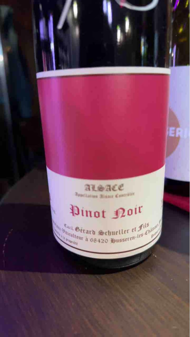 Pinot Noir - Gérard Schueller & Fils - Bruno Schueller 