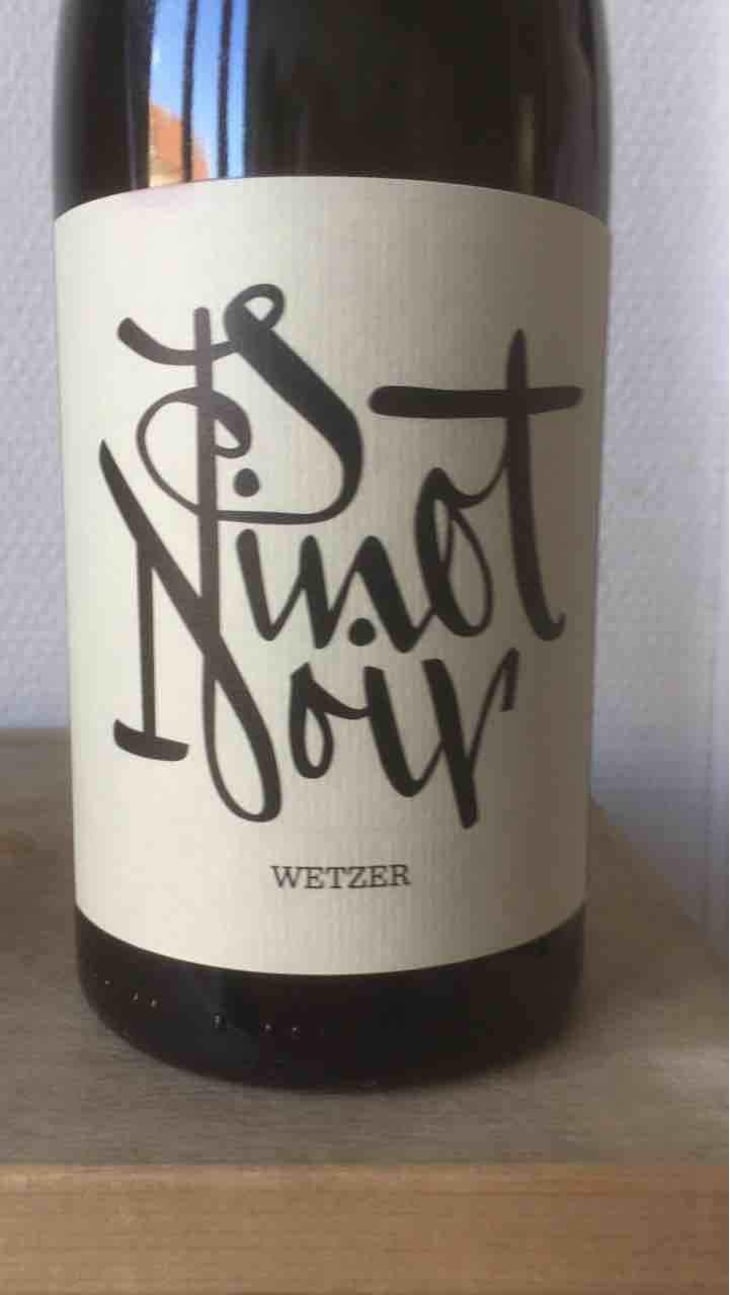 Pinot Noir - Wetzer Wines - Peter Wetzer 