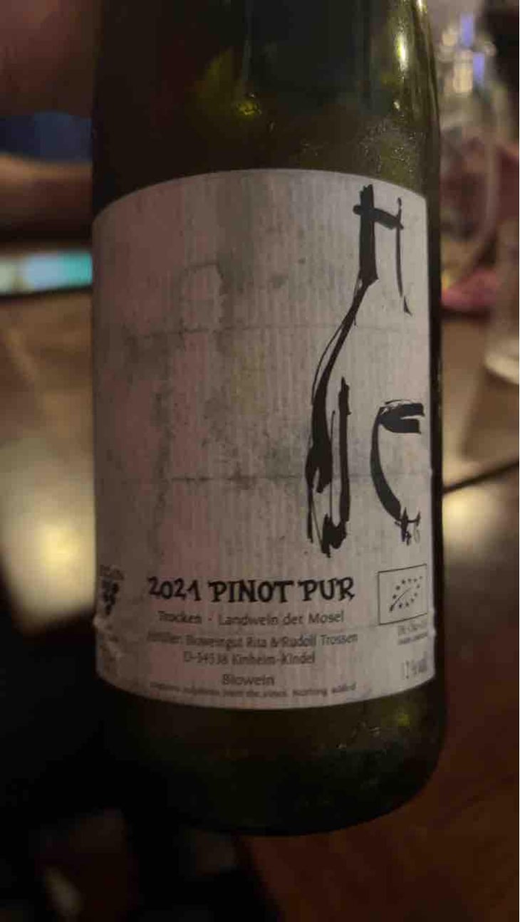 Pinot Pur - Mosel - Rita & Rudolf Trossen 