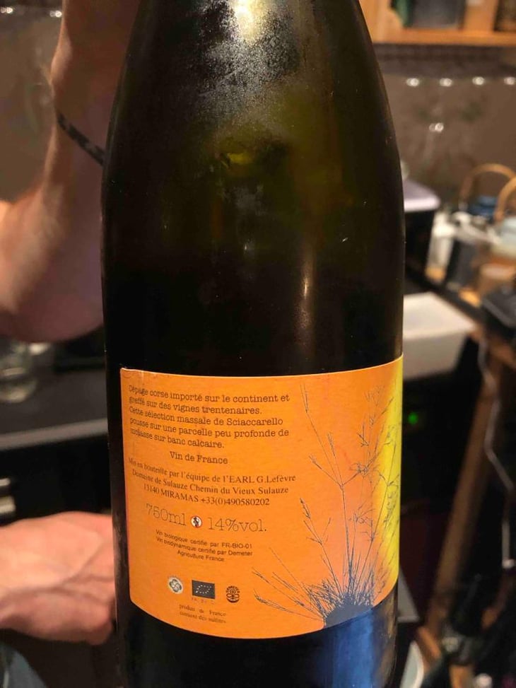 Pinzutu - Domaine de Sulauze - Karina & Guillaume Lefèvre 