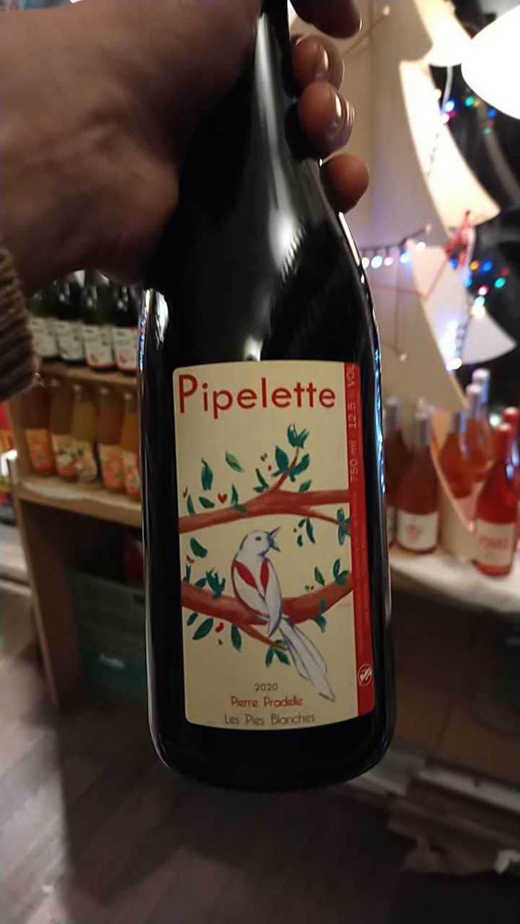 Pipelette - Domaine des Pies Blanches - Pierre Pradelle 