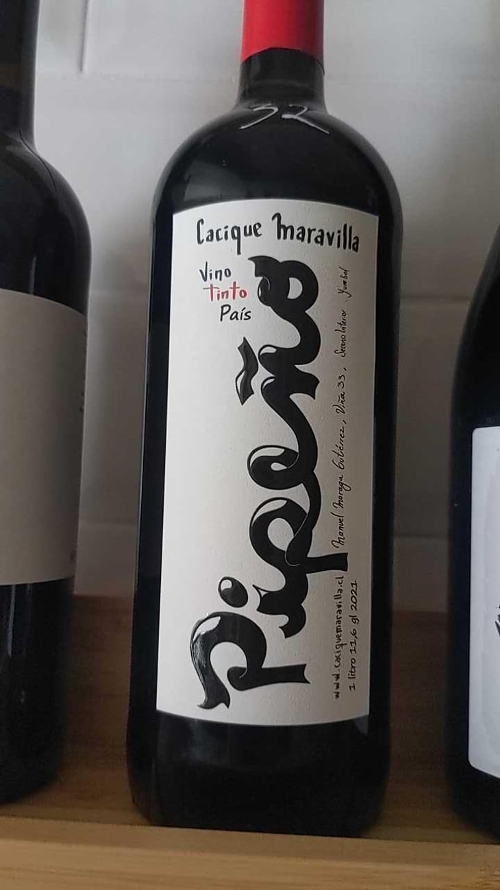 Pipeño - Cacique Maravilla - Manuel Moraga 