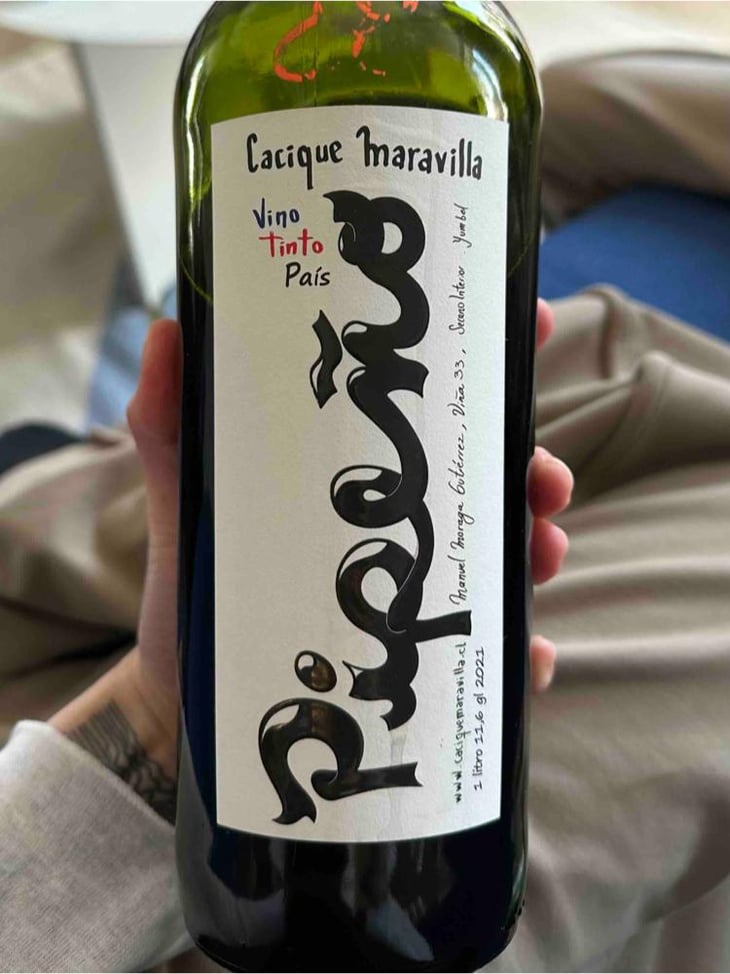 Pipeño - Cacique Maravilla - Manuel Moraga 