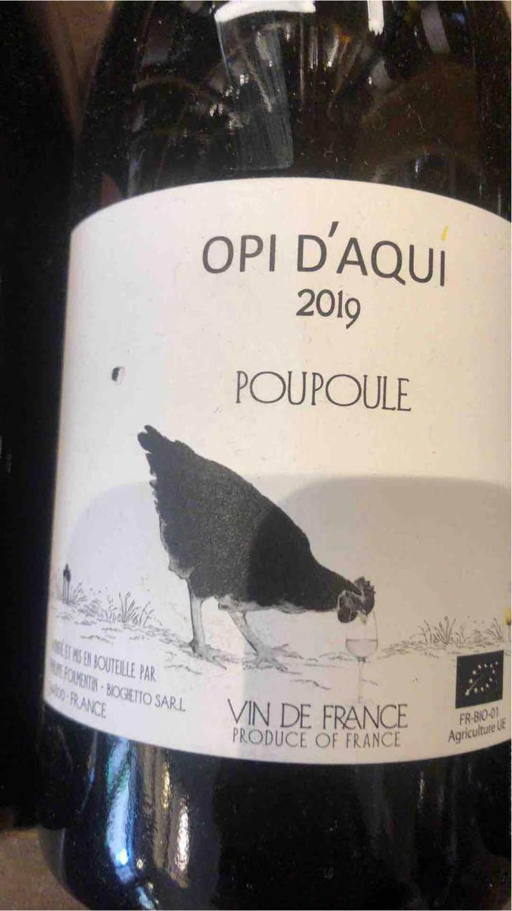 Pique Poule - Opi d'Aquí - Philippe Formentin 