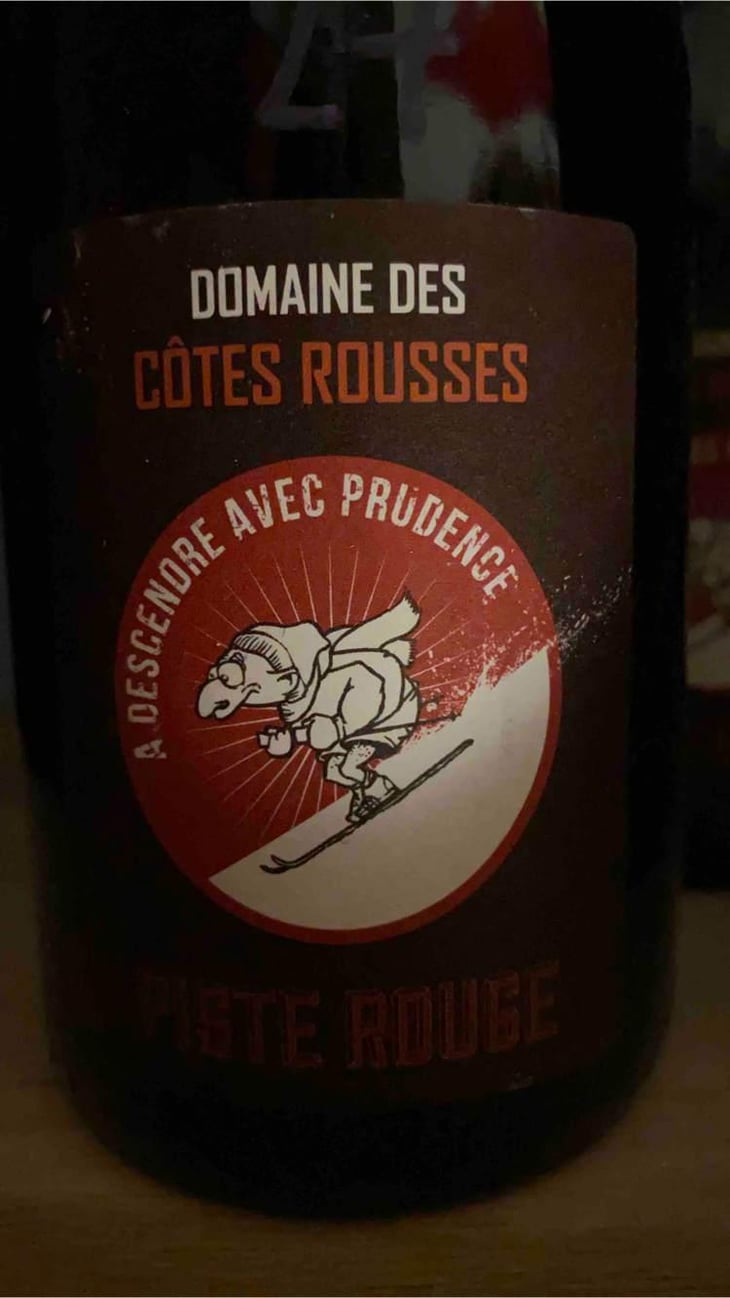 Piste Rouge - Domaine des Côtes Rousses - Marielle & Nicolas Ferrand 