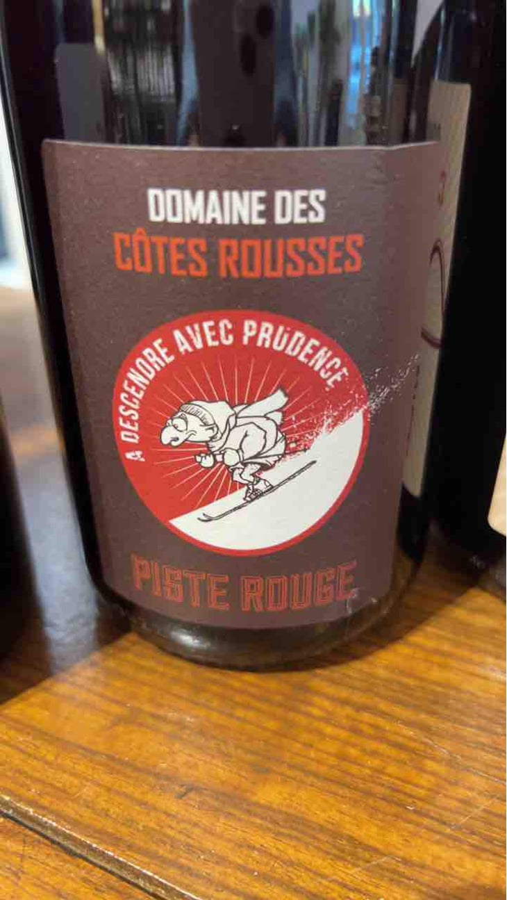 Piste Rouge - Domaine des Côtes Rousses - Marielle & Nicolas Ferrand 