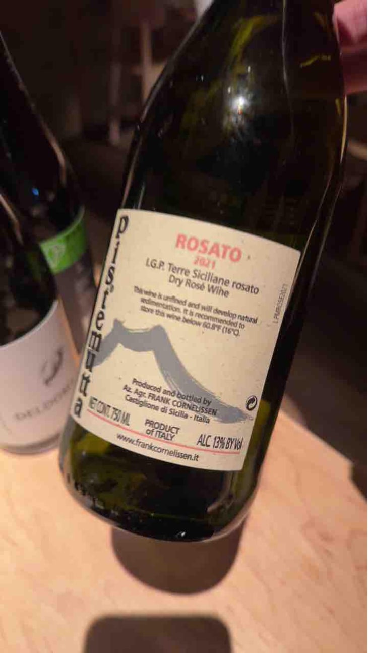 Pistemutta Rosato - Azienda Agricola Frank Cornelissen - Frank Cornelissen -2021
