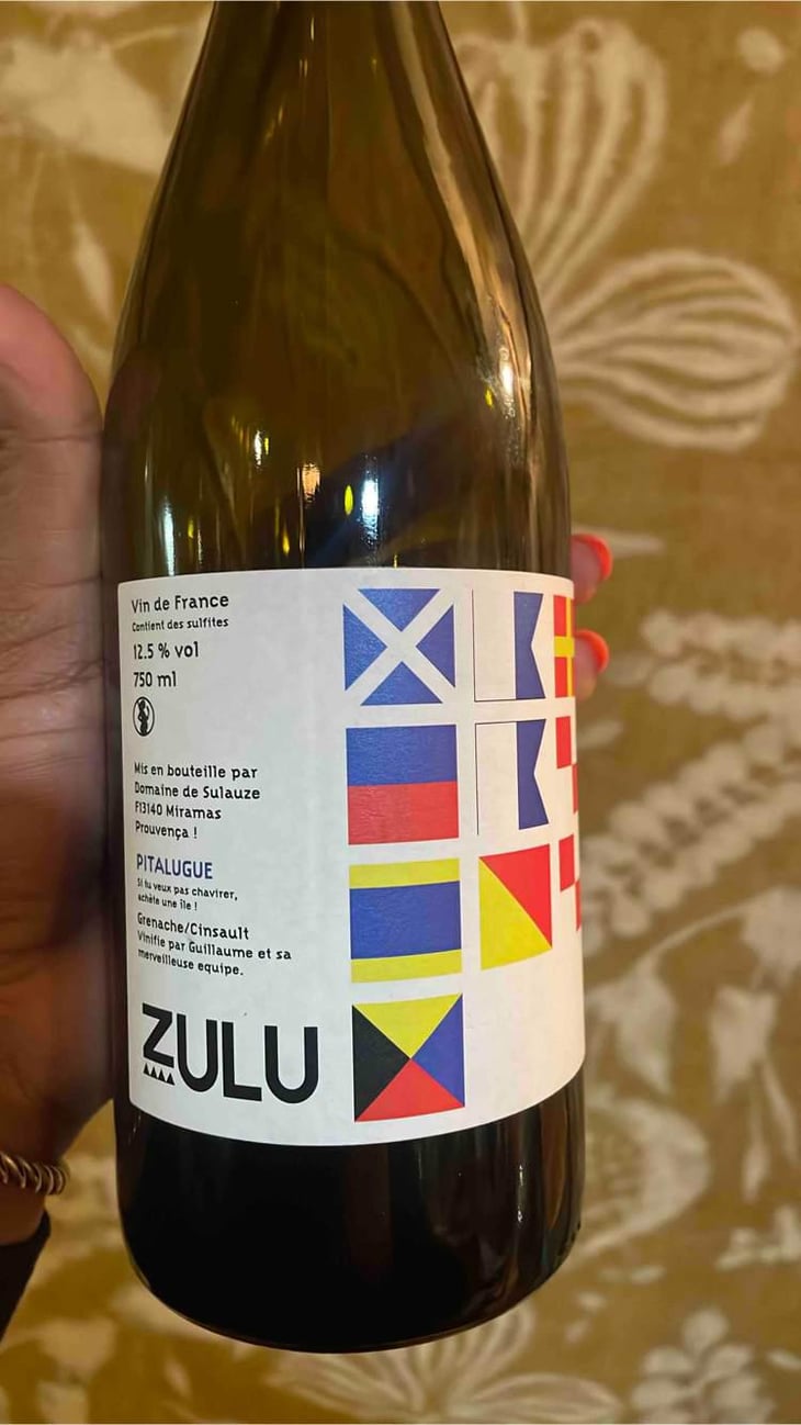 Pitalugue (X Zulu) - Domaine de Sulauze - Karina & Guillaume Lefèvre 
