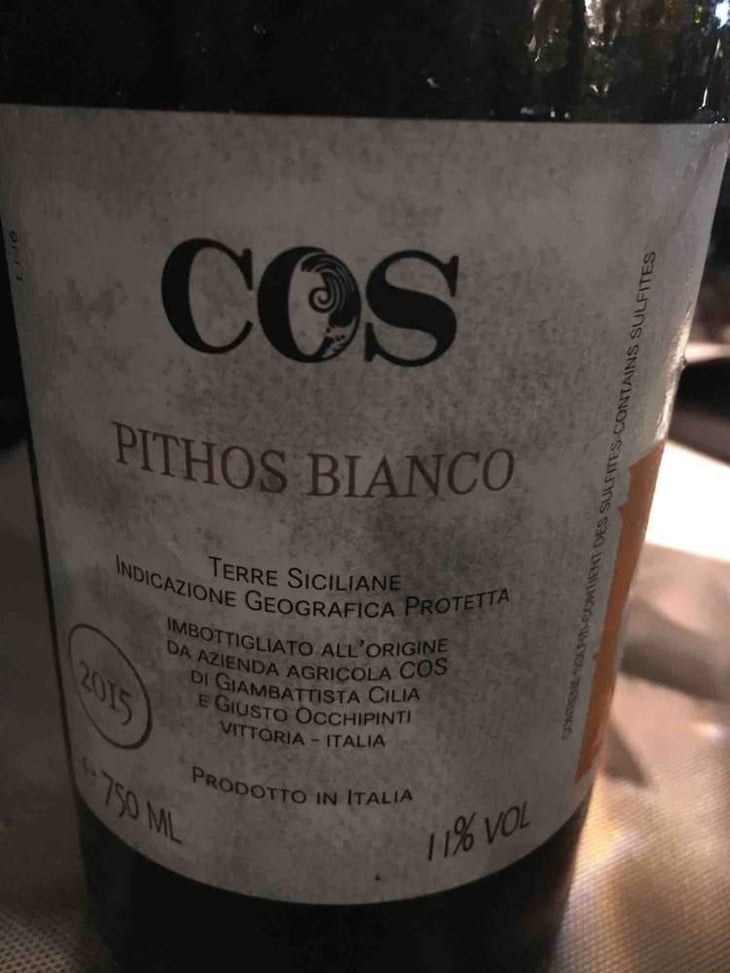 Pithos Bianco - COS - Giambattista Cilia, Cirino Strano & Giusto Occhipinti 