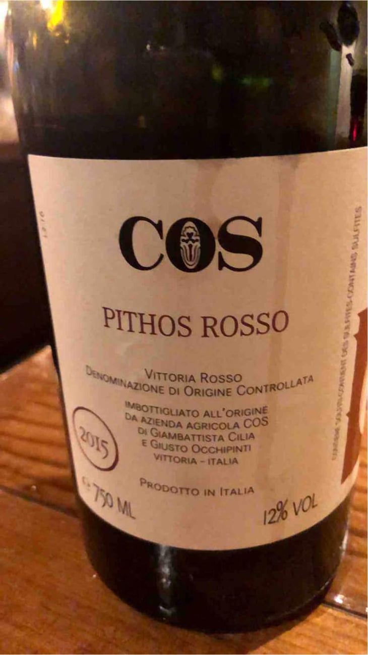 Pithos Rosso - COS - Giambattista Cilia, Cirino Strano & Giusto Occhipinti 