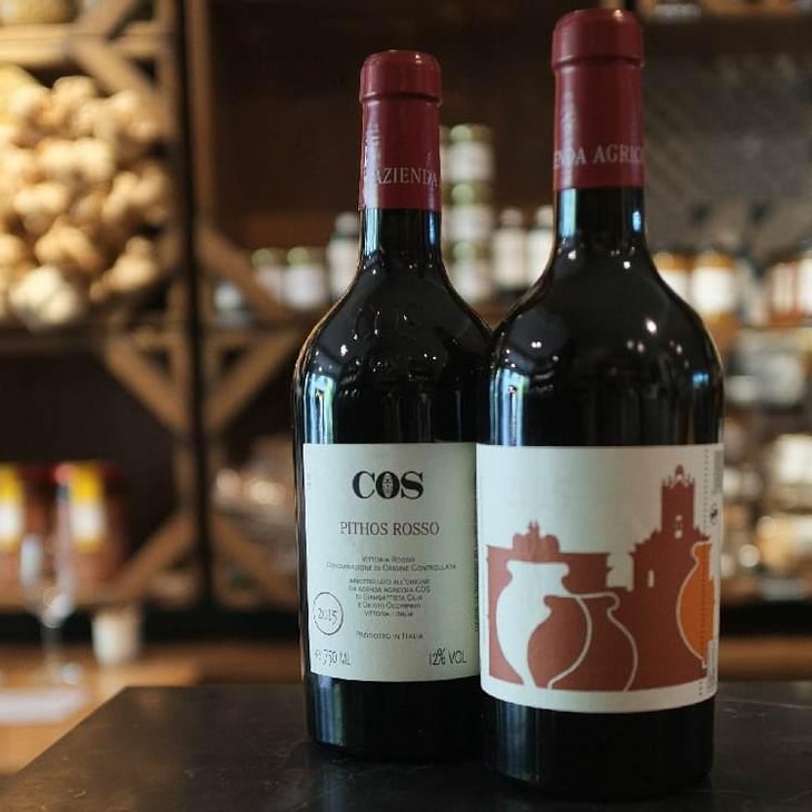 Pithos Rosso - COS - Giambattista Cilia, Cirino Strano & Giusto Occhipinti 