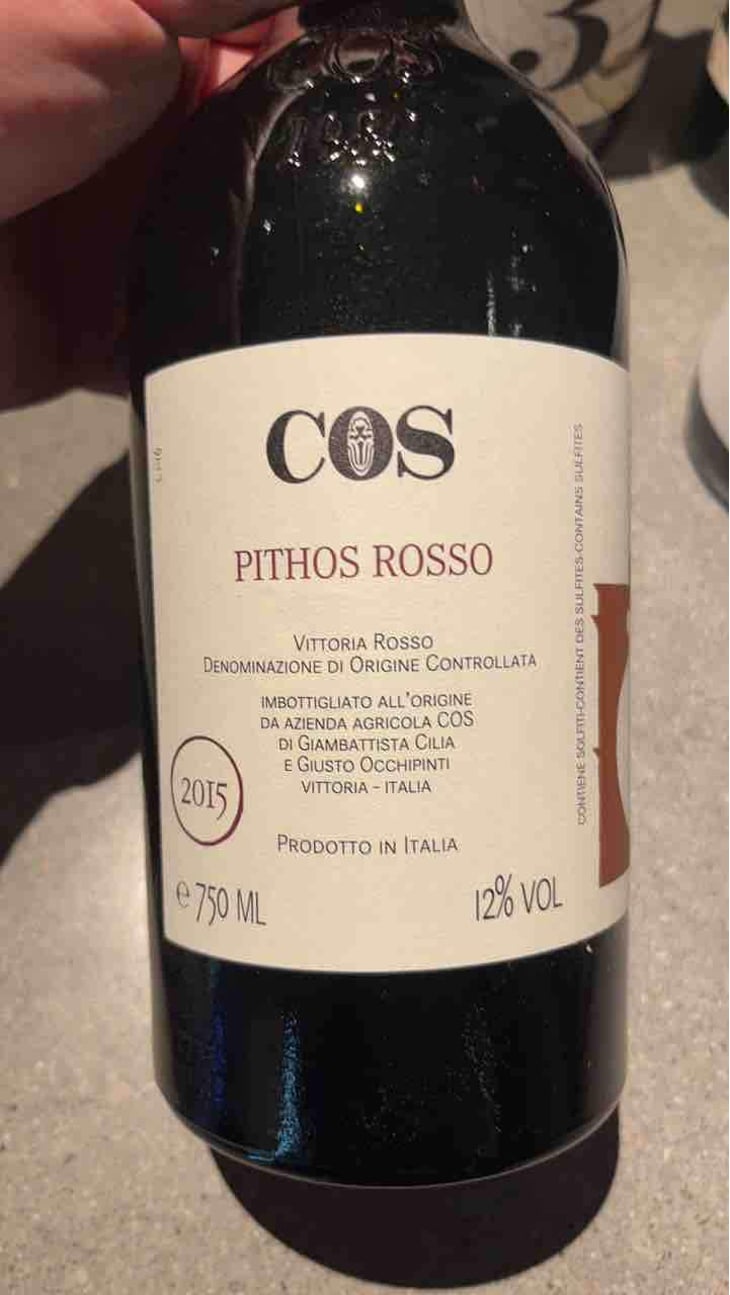 Pithos Rosso - COS - Giambattista Cilia, Cirino Strano & Giusto Occhipinti 
