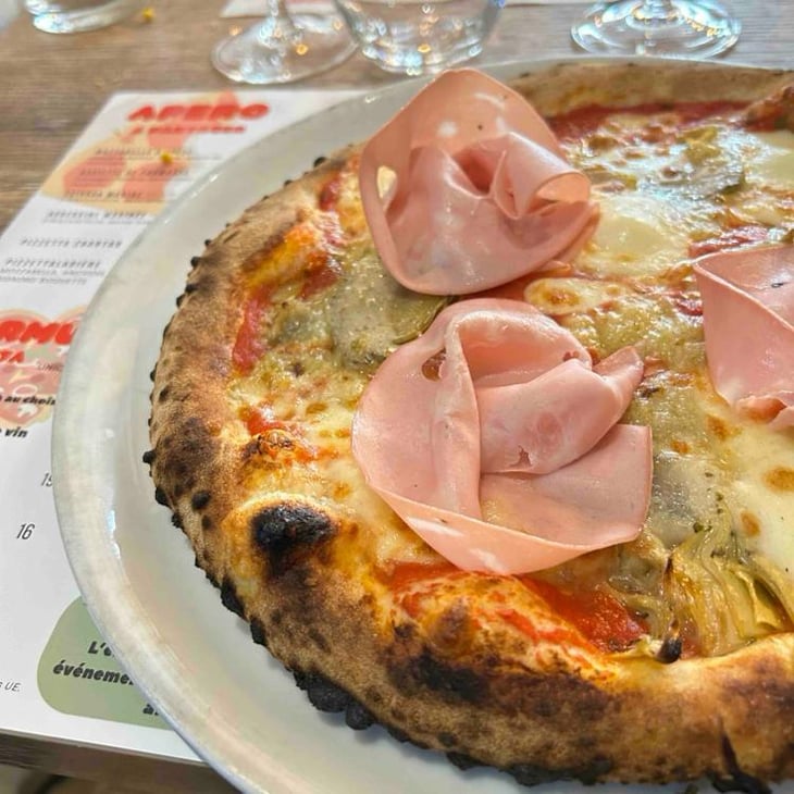 Pizza A La Mortadelle Pistache - Toulon pizza club - 780896