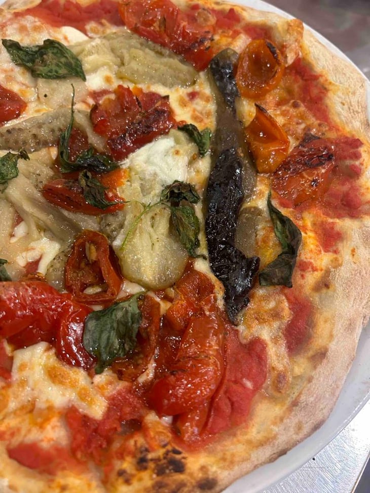 Pizza Aux Legumes Grillés - Toulon pizza club - 615364